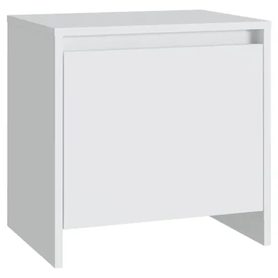 Produktbild von Nachttisch Weiß 45x34x44,5 cm Holzwerkstoff
