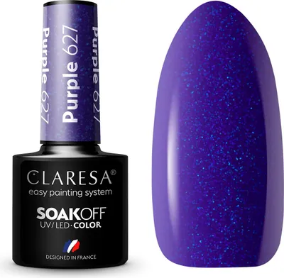 Produktbild von 627 Purple  UV Nagellack 5 ml Claresa