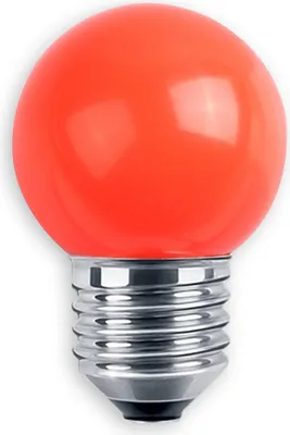 Produktbild von BLULAXA LED-Lampe E27, 1 W, IP44, rot