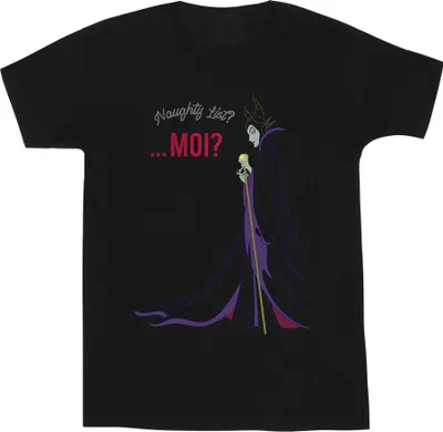 Produktbild von Disney - "Naughty List" T-Shirt für Herren BI52258 (5XL) (Schwarz)