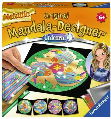 Produktbild von Metallic Mandala-Designer Unicorn Ravensburger 29719