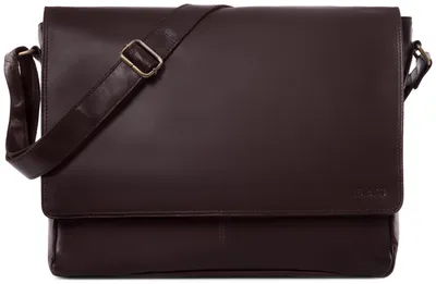 Produktbild von LEABAGS - Oxford - Leder Umhängetasche Herren & Damen I Messenger Bag mit Schultergurt I Echtleder - Gut