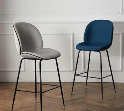 Immagine prodotto di Sala da pranzo Sedia da pranzo moderna Sedia imbottita Design Mobili Grigio Nuovo