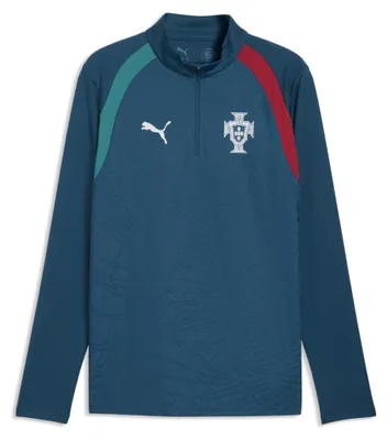 Produktbild von PUMA Herren Fpf Training 1/4 Zip Top Tees, Ocean Tropic-Silver Mist, L EU