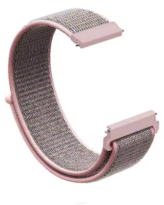 Immagine prodotto di Bracciale rosa, adatto per Samsung Galaxy Watch – Bracciale in nylon – Cinturino per orologio – Compatibile con smartwatch Samsung – Nylon – 20 mm – CHPN