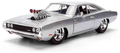 Immagine prodotto di Jada Toys, modellino della Dodge Charger del 1970, ispirato a "Fast & Furious" – l'auto sportiva di Dom, ideale per collezionisti
