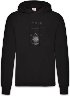 Produktbild von Urban Backwoods Grim Reaper I, Herren Hoodie, Farbe: Schwarz, Größe: 4XL