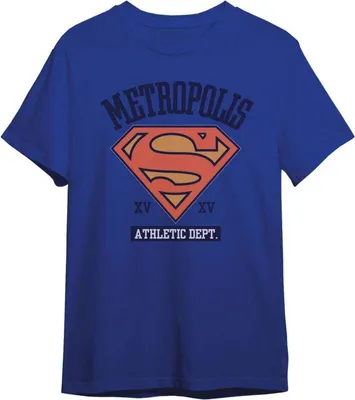 Produktbild von Superman T-Shirt Herren Superman blau M