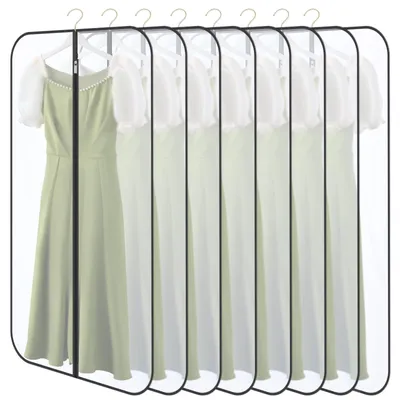 Image de Ensemble de 8 sacs de rangement pour vêtements