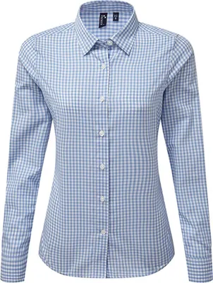 Immagine prodotto di Premier Workwear - Camicia a maniche lunghe Maxton Check da donna
