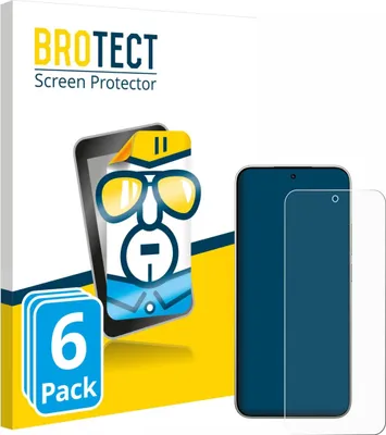 Produktbild von 6x Für Xiaomi 15T Schutzfolie BROTECT Displayschutz Display Schutz Folie Klar Transparent