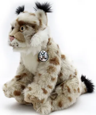 Produktbild von Kuscheltier Luchs sitzend 23 cm Plüschtier * SILAS