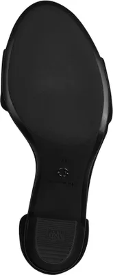 Produktbild von Tamaris Damen Sandalette Fesselriemen geschlossene Fersenpartie 1-28396-42, Größe:37 EU, Farbe:Schwarz