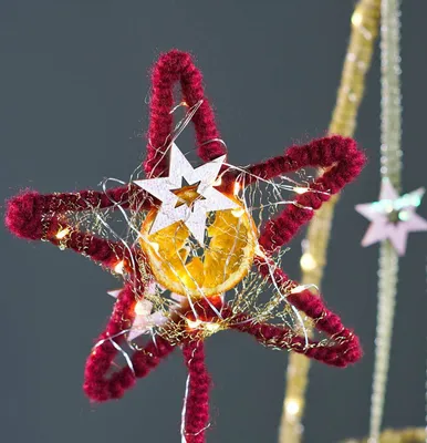 Produktbild von Dochtfaden Dunkelrot 55m für Basteln, Deko, Weihnachten, Jutekordel