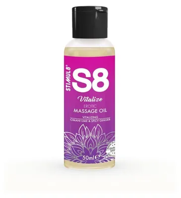 Immagine prodotto di Stimul8 - S8 Vitalize Olio Per Massaggio Erotico Lime 50 Ml