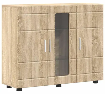 Obrázek produktu pro vidaXL Dřevěná skříň, Imitace Sonoma, materiál: dřevovláknitá deska