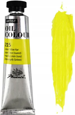 Produktbild von Ölfarbe Gelb Phoenix 215 Lemon Yellow Hue 40ml Zitronengelb