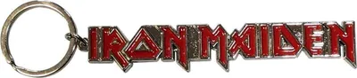 Obrázok produktu pre Iron Maiden Logo With Tails Kľúčenka