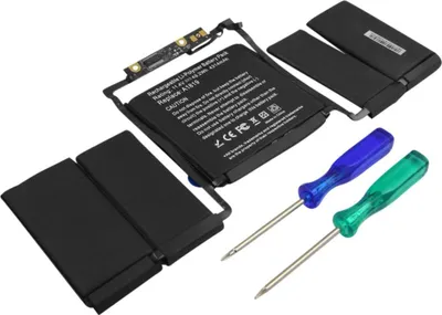 Produktbild von Avizar, Akku für MacBook Pro 13" A1706 Li-Polymer 11,4V 4314mAh, Schwarz
