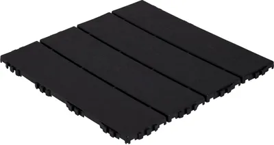 Produktbild von Außenpflaster Mosolut Hestra Typ Woodlook, Schwarz, 1 m²
