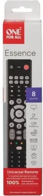 Produktbild von ONE FOR ALL Essence Basic 8-in-1 Universalfernbedienung URC1282