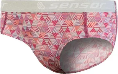 Produktbild von Höschen Sensor Merino Impress Damen lilla mit Muster größe XL 19200027-03