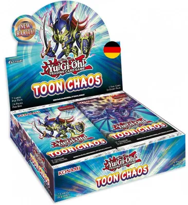 Produktbild von Yu-Gi-Oh! Toon Chaos Booster Display (24 Booster) deutsch Reprint