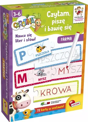 Produktbild von Carotina – Ich spiele, lese und schreibe – Ein Lernspiel für Kinder