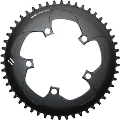 Image de SRAM 11.6218.019.000 Plateau X-Sync 11 f., alu, 48 dents, noir (1 pièce)