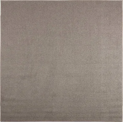 Produktbild von vidaXL Bereichsteppiche Quadratisch LUGO Taupe 200 x 200 cm Polyester
