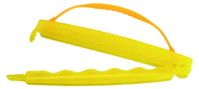 Obrázek produktu pro Zavírací klip, žlutý, 285 mm, s rukojetí – vyroben z polypropylenu (PP), 1 kus = 4 klipy