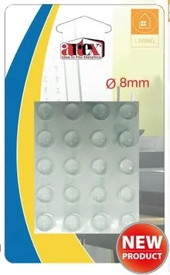 Zdjęcie produktu dla Silikonowe ochraniacze na meble ¤8mm 20szt ARTEX