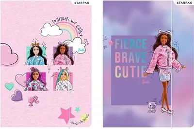 Produktbild von Barbie - Starpak - Gummizugmappe A4 - 1 Stück