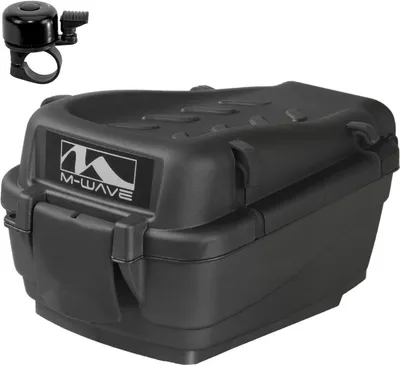 Obrázek produktu pro M-Wave Amsterdam Easy Box L/XL (18 litrů) box na kolo včetně zvonku na kolo
