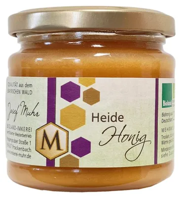 Produktbild von Heidehonig 250 g