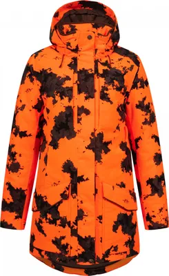 Produktbild von Blaser Janina Daunen WP Jacke Damen (Blaze Orange Camo) Größe 36