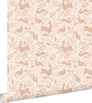 Obrázek produktu pro ESTAhome tapeta les s lesními zvířaty terakota 50 x 900 cm
