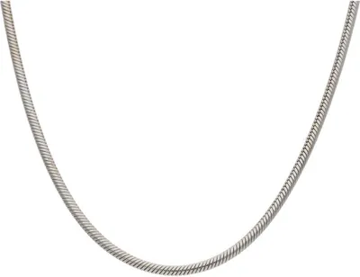Produktbild von JuwelmaLux Schlangenkette 925/000 Sterling Silber rhodiniert JL30-05-2707 40 cm
