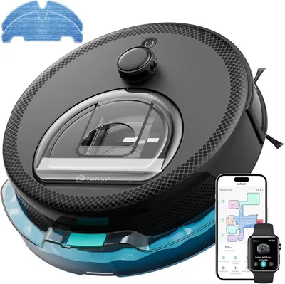 Immagine prodotto di Aspirapolvere robotizzato - Aspirapolvere robotizzato con funzione lavapavimenti - Aspirapolvere automatico - Aspirapolvere intelligente - Robot lavapavimenti