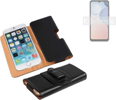 Produktbild von K-S-Trade Schützhülle Handyhülle kompatibel mit Ulefone Note 6T Holster Gürtel Tasche Schutzhülle Handy-Tasche Smartphone Case Seitentasche