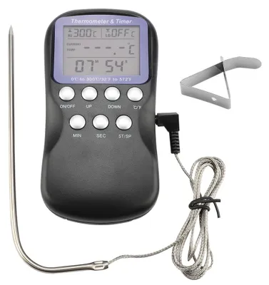 Obrázek produktu pro Digitální kabelový gril, teploměr na maso, elektronický teploměr, grilovací sonda