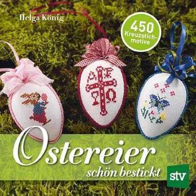 Image de Ostereier schön bestickt