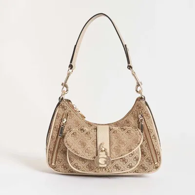 Immagine prodotto di Borsa A Tracolla Del Marchio Guess Del Modello Jessa Shoulder Bag Cachi