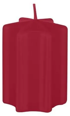 Produktbild von Sternkerzen Rotbraun 100 x Ø 60 mm, 8 Stück