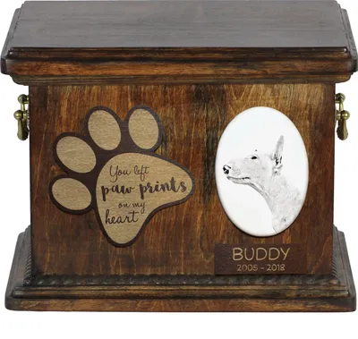 Immagine prodotto di Bulldog - Urna per le ceneri del cane, urna personalizzata con foto, urna con foto del cane del marchio Art-Dog