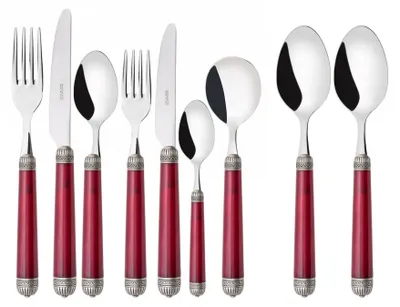 Productafbeelding van DORICO Ghiera Argento Anticato, Bestekset 44-delig, Presentaiedoos, Casa Bugatti