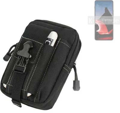 Produktbild von K-S-Trade Gürtel Tasche kompatibel mit Motorola ThinkPhone Gürteltasche Holster Schutz Hülle Handy Hülle Smartphone outdoor Handy-Hülle schwarz