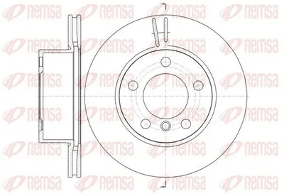 Produktbild von 2x REMSA Bremsscheibe 61448.10 vorne für BMW 1 Schrägheck (F20) 2 Cabrio (F23)