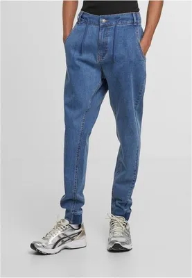 Image de Urban Classics Jeans Herren Antifit Denim blau 34