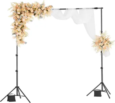 Produktbild von Hintergrundständer-Set mit 2 Stativen für Partys und Fotostudios